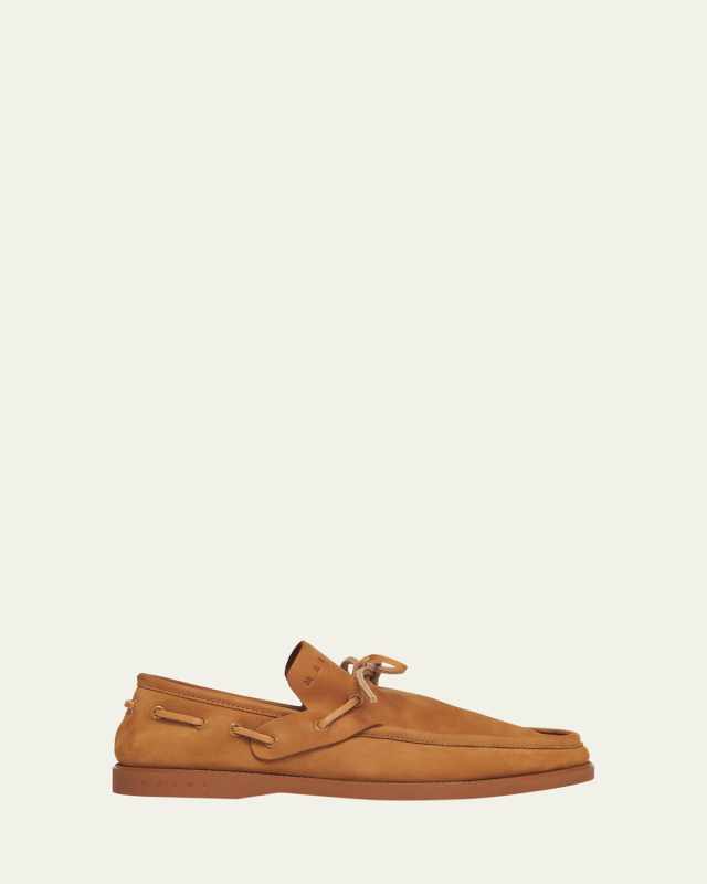 Suede Moccasin Boat Shoes